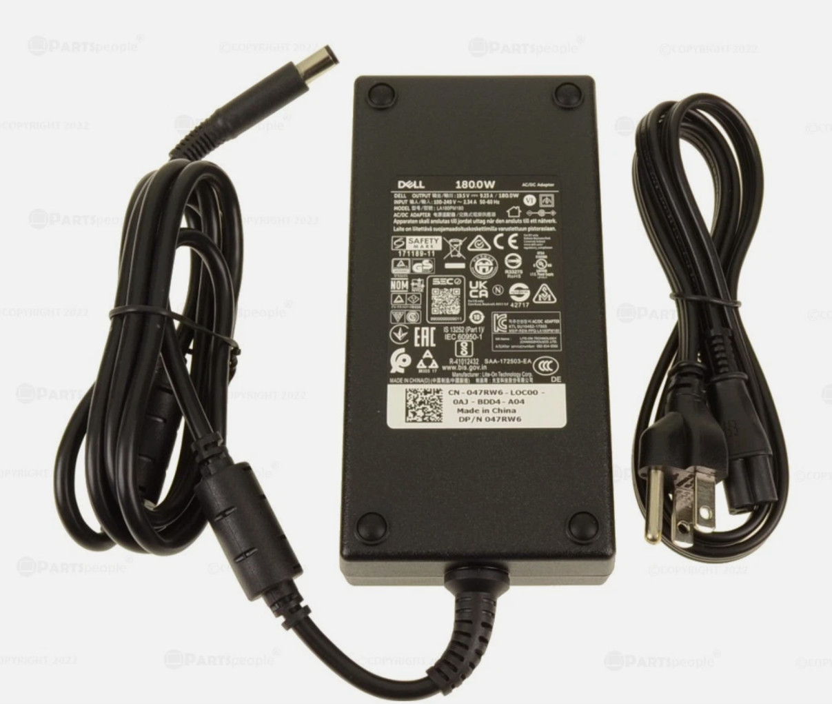 Genuine 180W Charger For Dell Precision M4300 M2800 M4600 M4700 M4800 LA180PM180