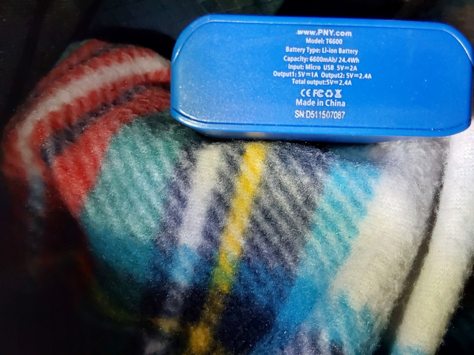 The Item That I'm Selling Is An "PNY" Battery Type:Li-ion...