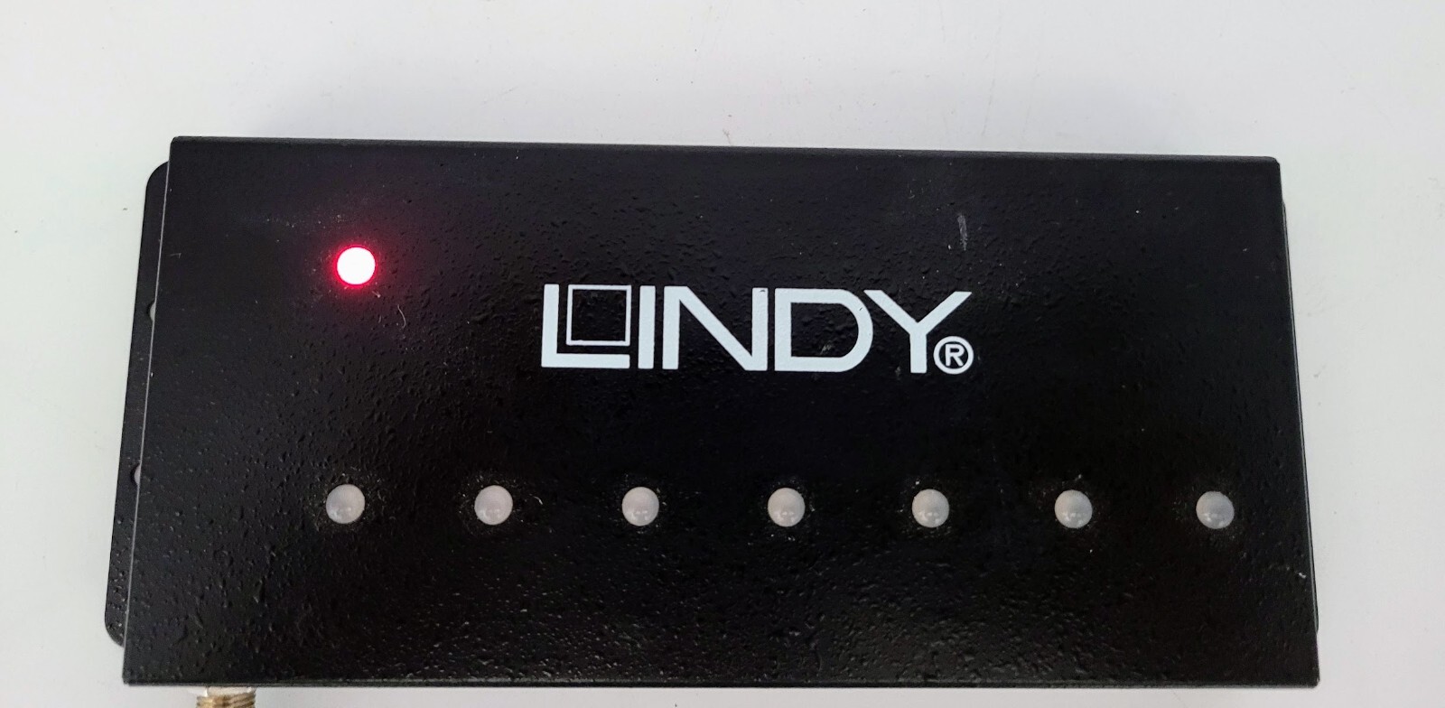 LINDY 43128 Metall 7 Port USB 3.0-Hub USB 3.0 Industrie Hub 7 Port /No Adapter