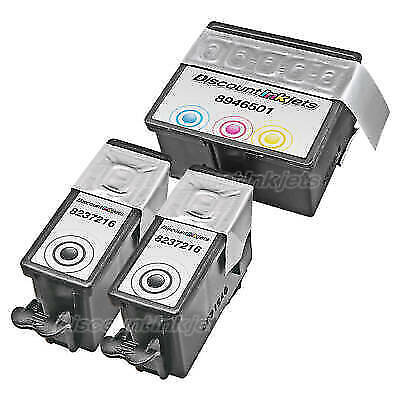 3PK Ink Cartridges for Kodak #10 BLACK COLOR EasyShare 5100 5300 5500 ESP 7 3250