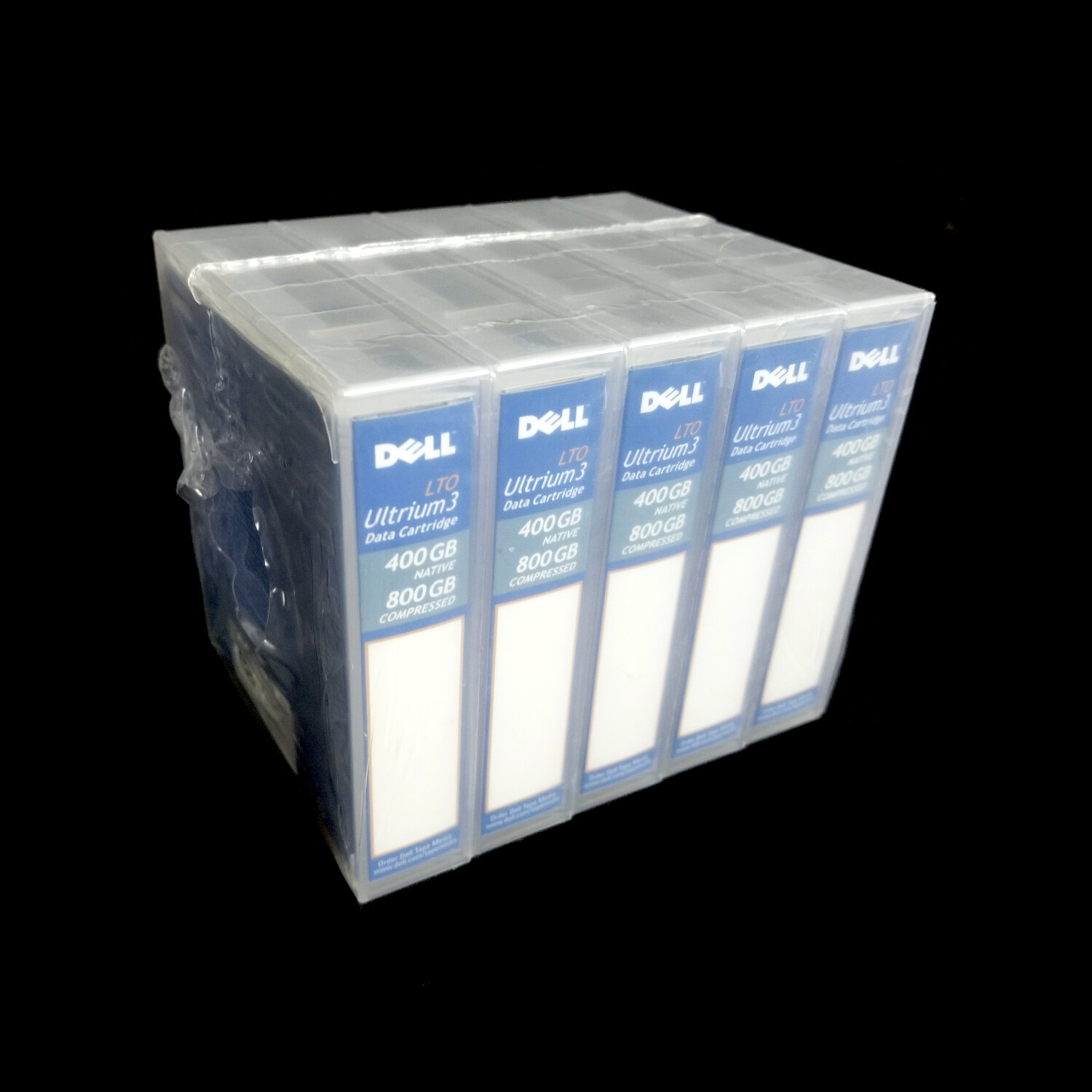 NEW~ Lot of 5x - Dell LTO Ultrium 3 400GB Data Cartridges OHC593