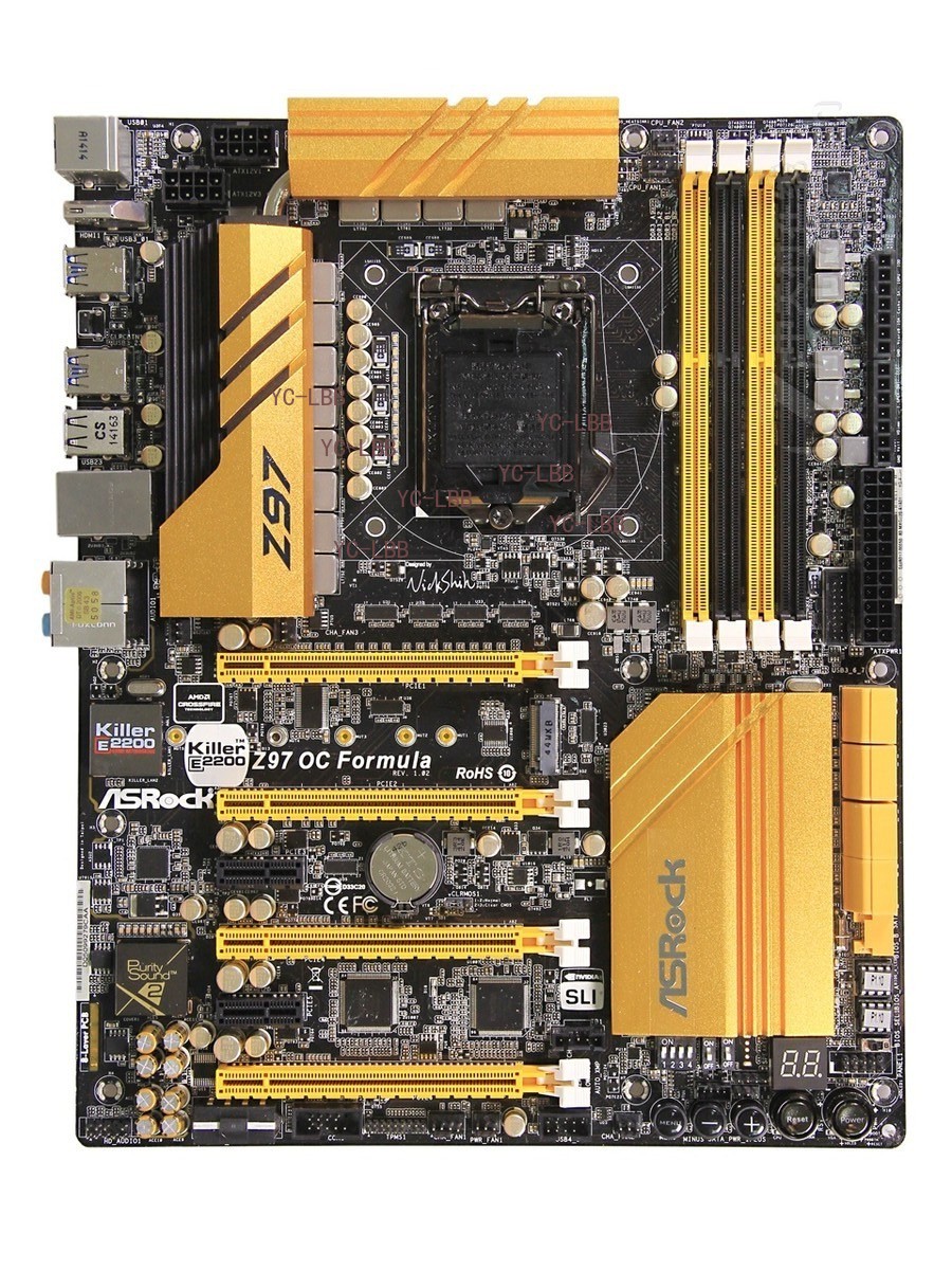 For ASROCK Z97 OC Formula motherboard Z97 LGA1150 4*DDR3 32G HDMI ATX Tested ok