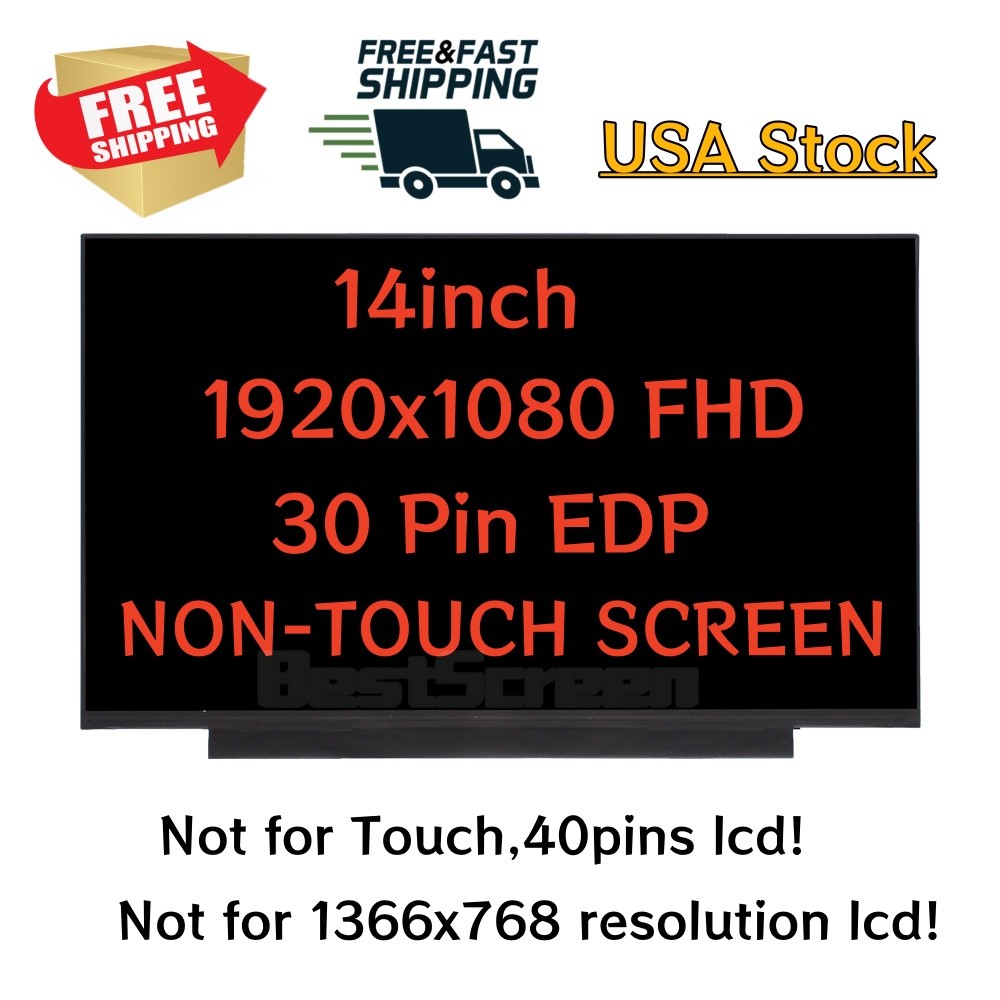 Acer Swift SF314-41 SF314-42 SF314-43 Replacement Led Lcd Screen 14" FHD 30 Pin