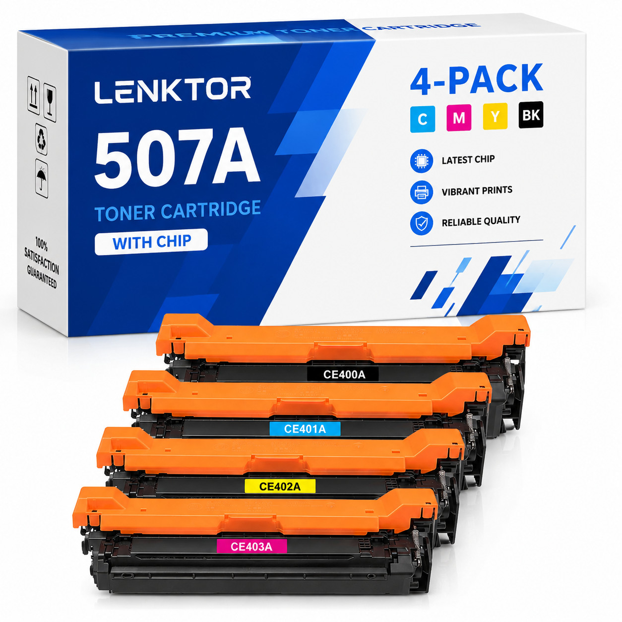 507A CE400A 4PK Toner Cartridge Set for M551dn M551xh M570dw M575dn M575f M575c