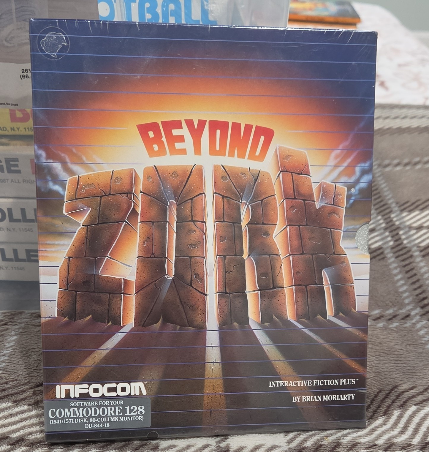 Infocom Beyond Zork Interactive Fiction Game 5.25" Floppy Commodore 128 English