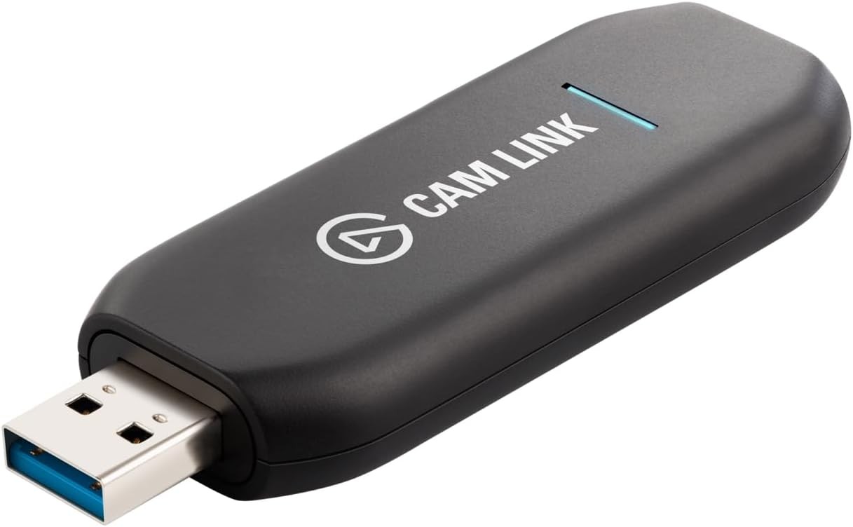 Cam Link 4K Capture Card HDMI to USB for DSLR Camcorder