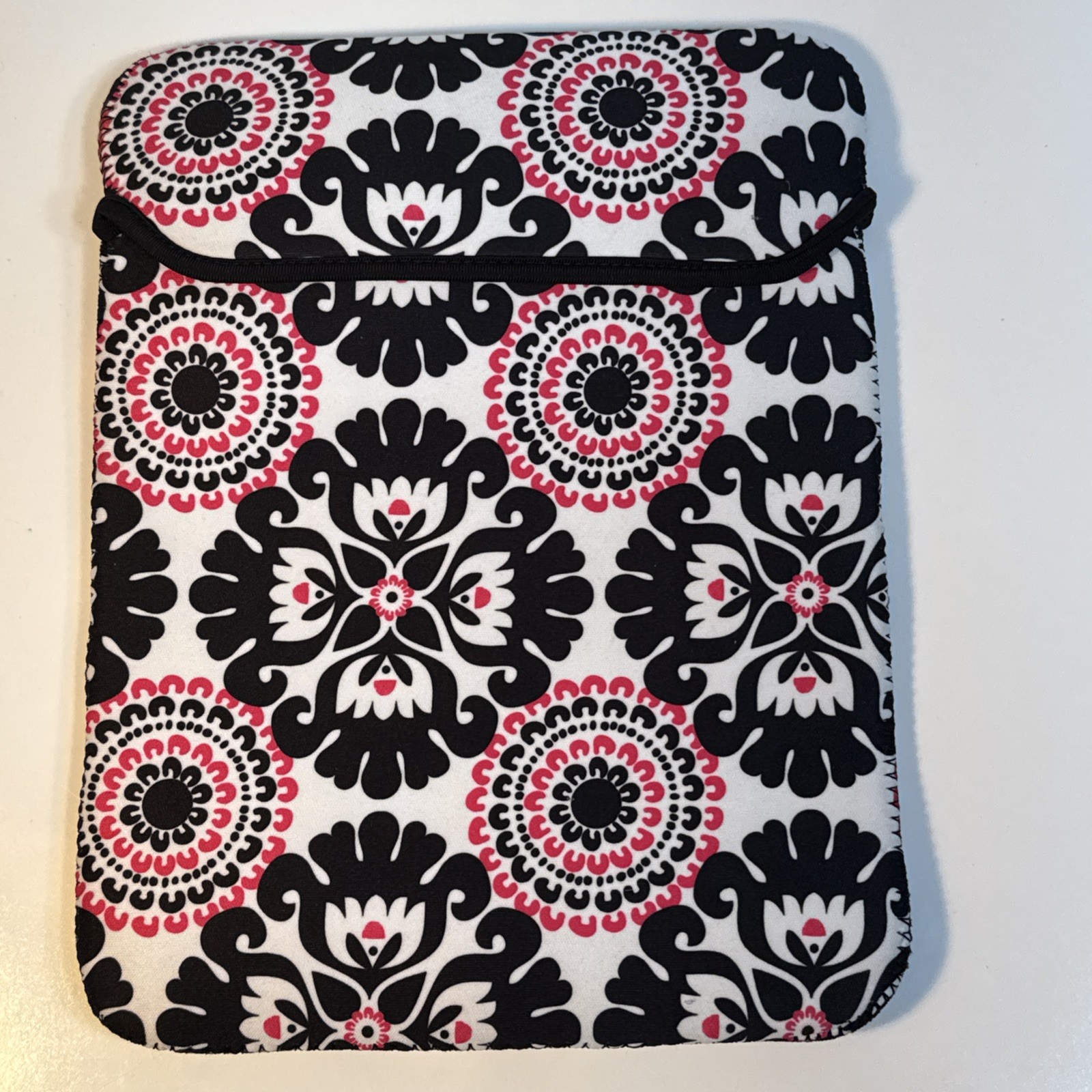Tote-A-Tablet Sleeve Case Thirty One Retro Metro Pink Pop Print Neoprene
