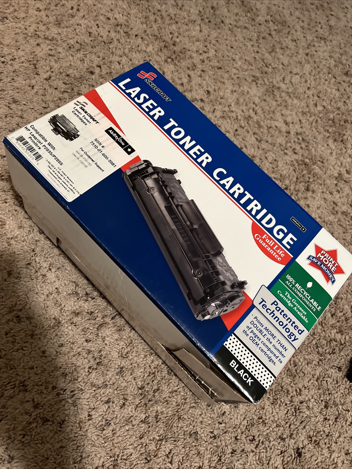 BLACK Toner Cartridge LaserJet P2035 P2055 Printers