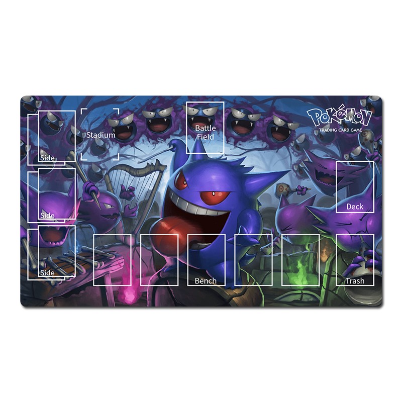 Pokemon Playmat Gengar TCG CCG Gaming Mouse Pad Trading Card Game Mat Mousepad