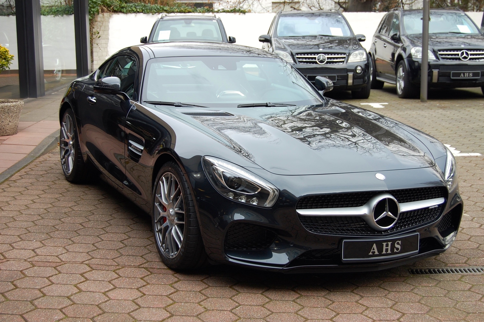 Cars 2015 mercedes benz amg Desk Mat Stitched