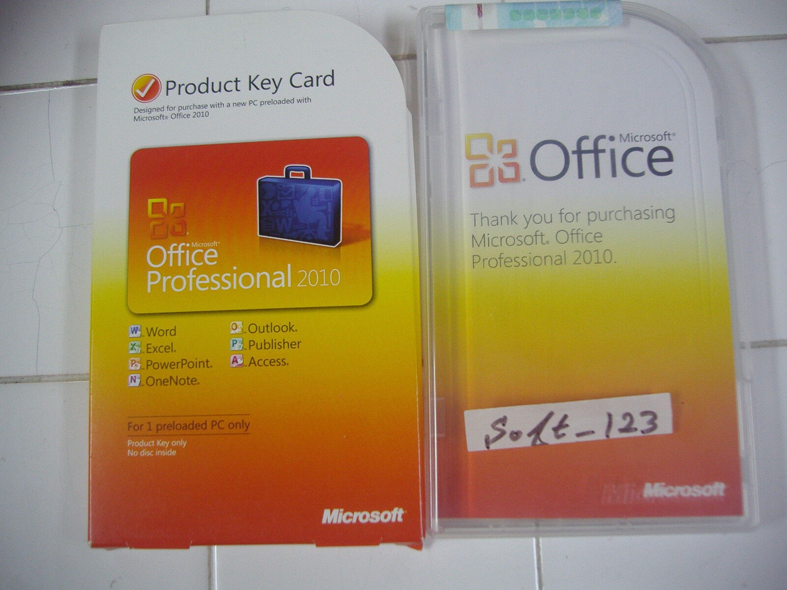 Microsoft Office 2010 Professional Product Key Card (PKC) MS PRO=NEW RETAIL BOX=