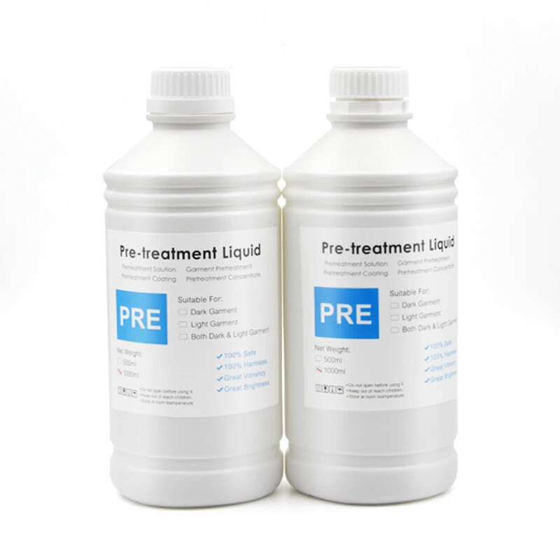2*1000ML Pretreatment Liquid, Textile Pre-Coating Agent for Textile Printers