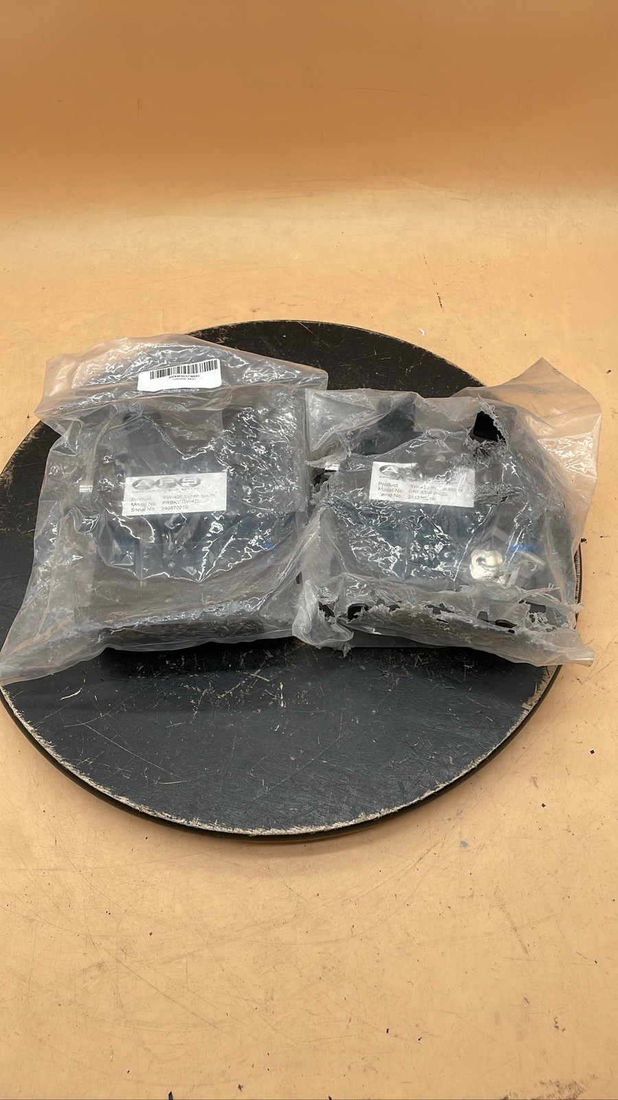 APS PRBKT-RW420 Printer Mount Bracket for Zebra RW420 Mobile Printer Lot of 2