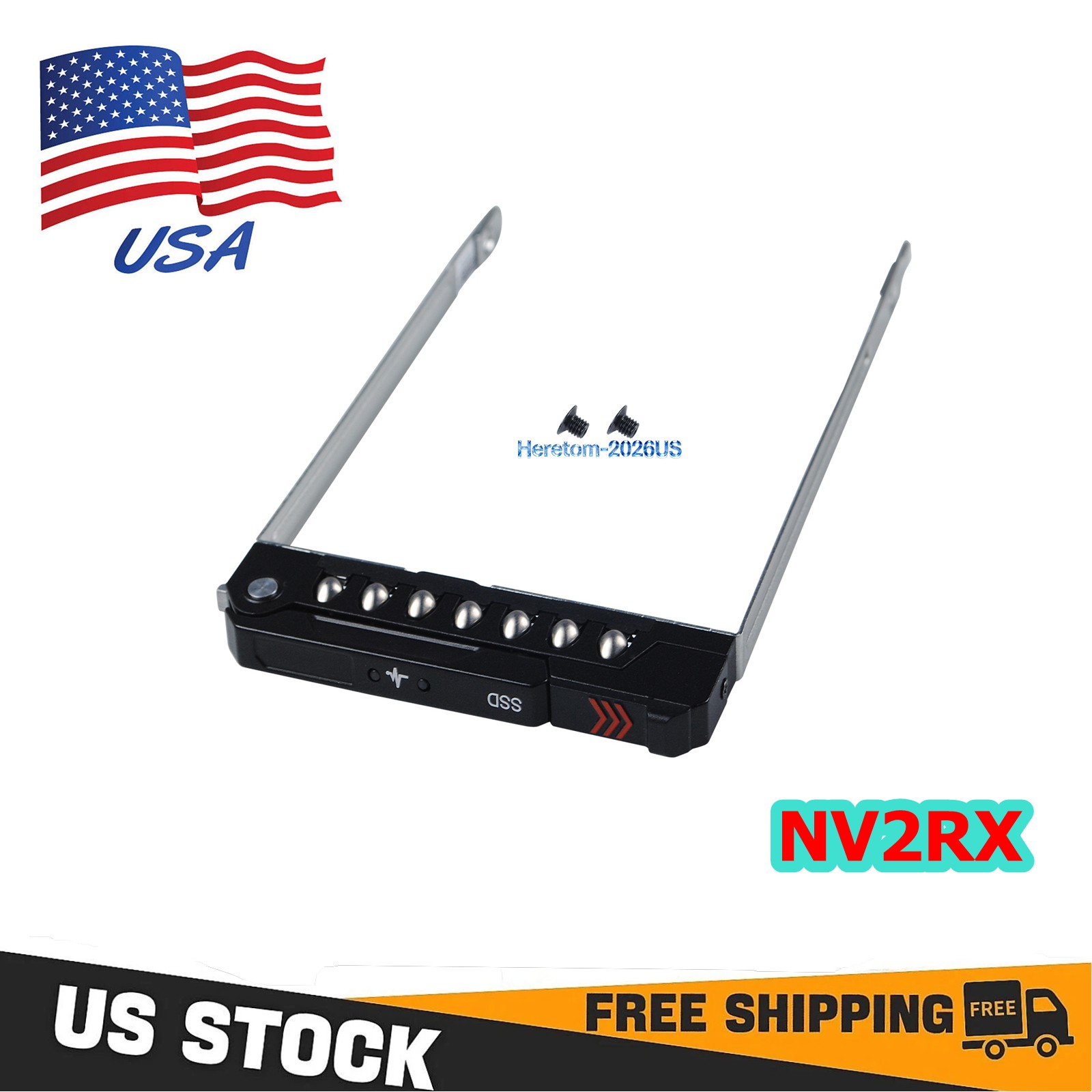 NV2RX 0NV2RX E3 E3.S NVMe SSD Drive Tray Caddy For Dell PowerEdge Gen16 Gen17 US