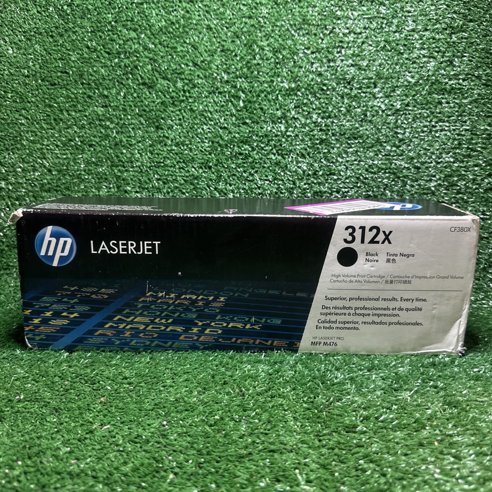 NEW HP 312X CF380X High Volume Black Ink Cartridge LaserJet Pro MFP M476 SEALED