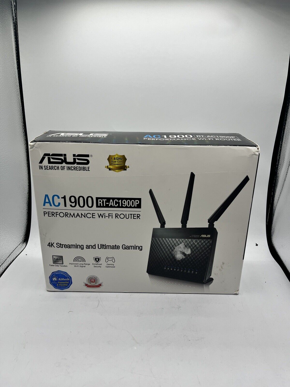 ASUS RT-AC1900P 1900 Mbps Dual Band Gigabit Wi-Fi Router AiMesh