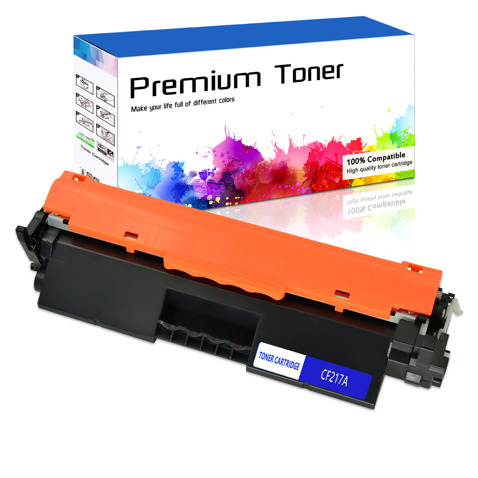CF217A 17A Toner Cartridge Compatible For HP LaserJet Pro M102w MFP M130a M130fn