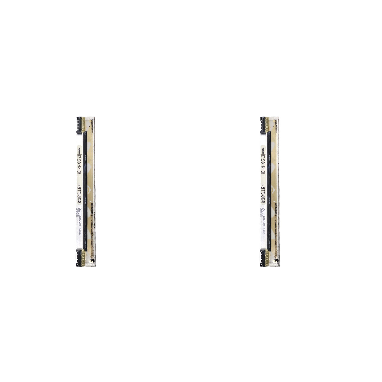 2pcs KF2004-GH10H/Y Printhead For Argox A180 OS-214 For Zetex Z50X O4-250