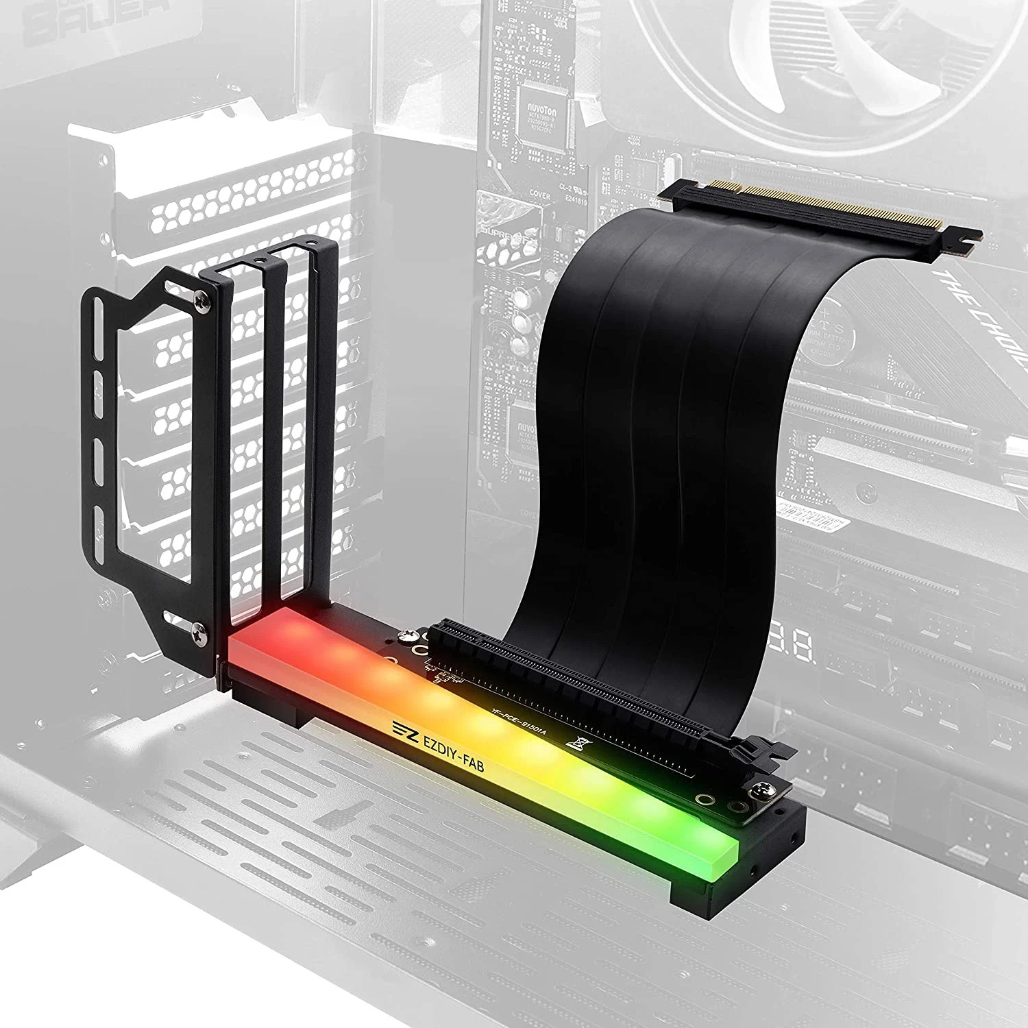 Vertical Graphics Card Holder Bracket with ARGB 5V 3Pin LED,GPU Mount,Video Card