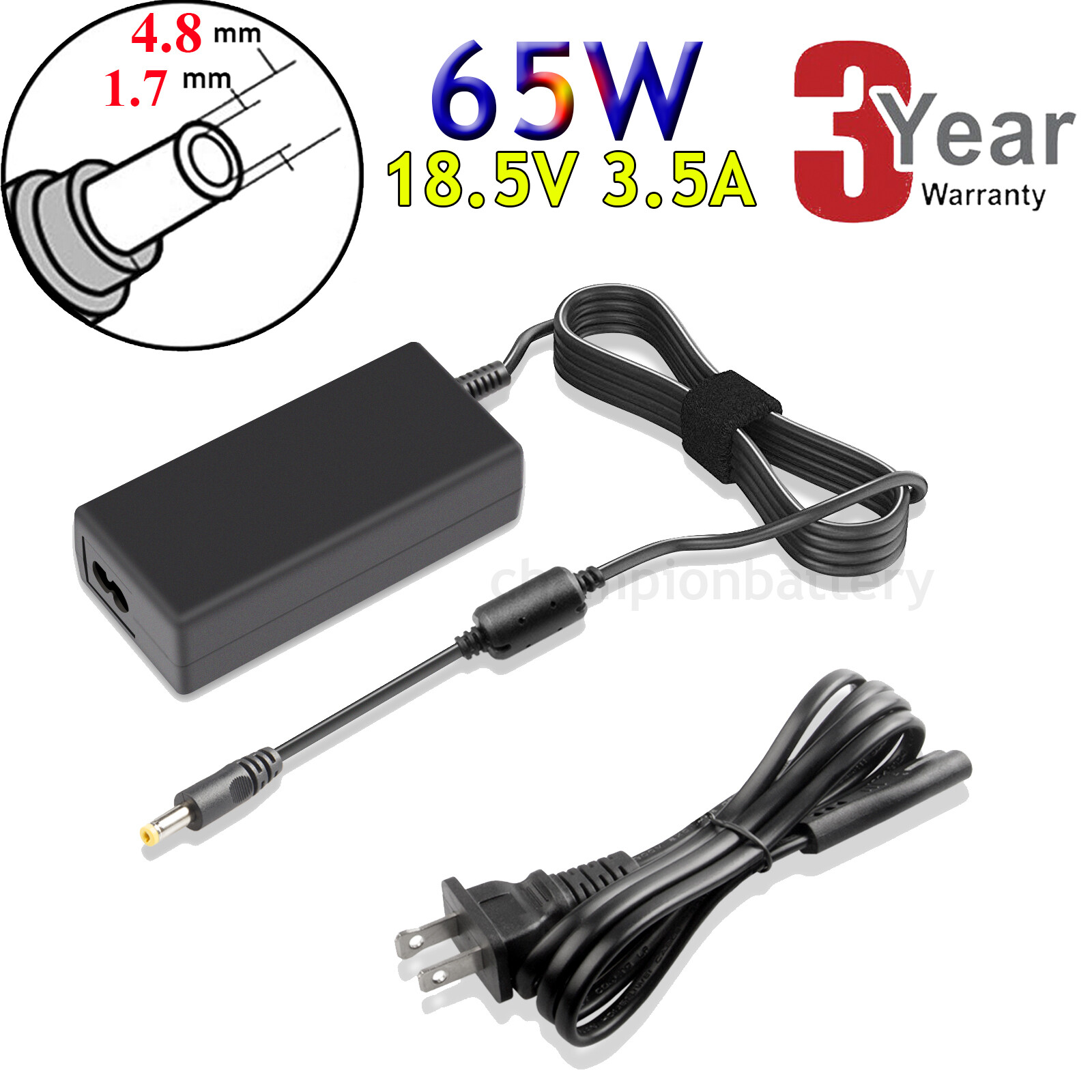 AC Adapter Charger Power Cord for Compaq Presario 900 a900 1500 F700 F755 F755US