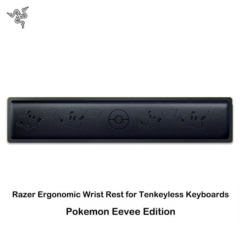 Authentic Razer x Pokémon Pikachu Wrist Rest for Keyboard 104 Keys