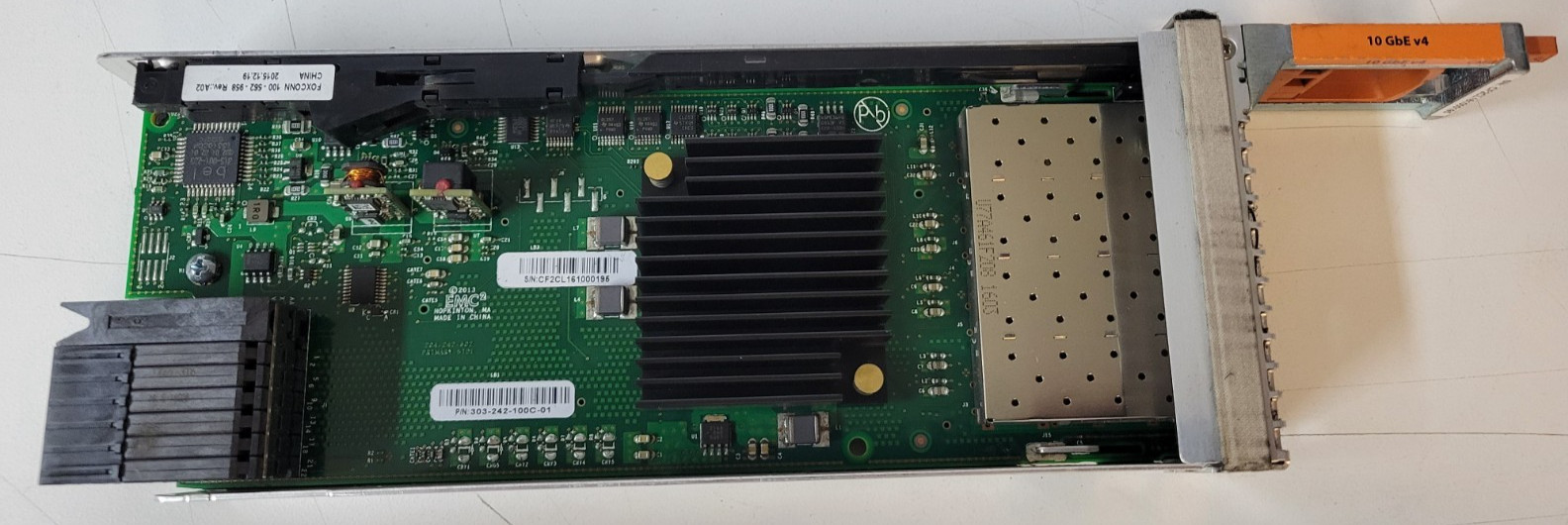 EMC Data Domain 10 GbE v4 SLIC36 Network Adapter 303-242-100C-01