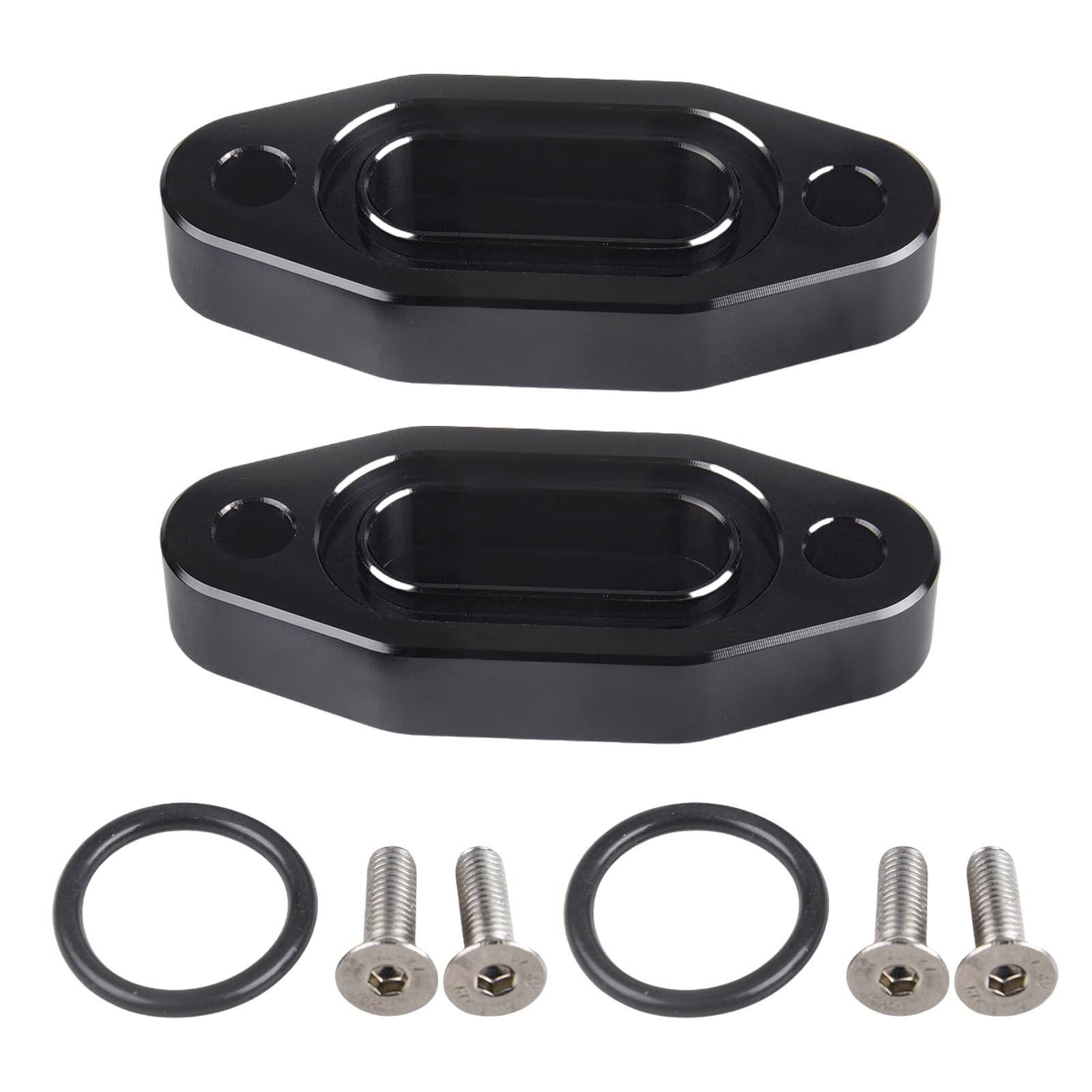 LS Billet Oil Cooler Block off Plate Compatible with Gen III IV Series Engines L
