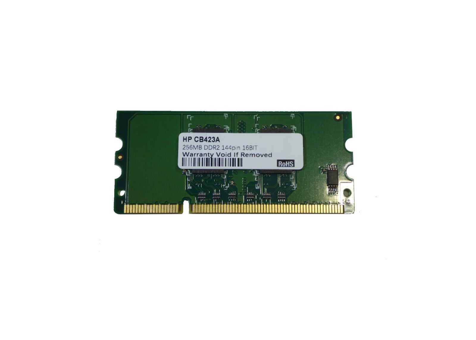  CB423A HP LaserJet 256MB DDR2 144-pin P2015 P3005 CP1515 CP1518 M2727 Memory