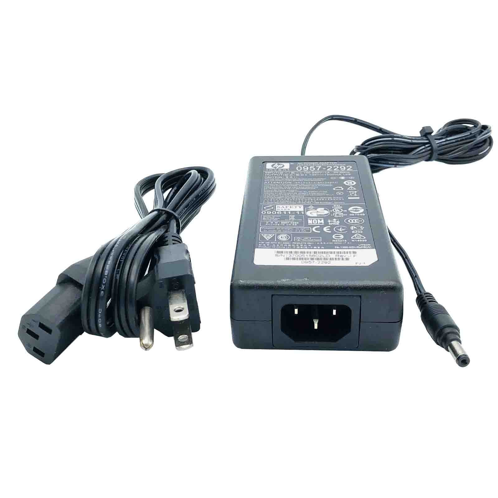 Genuine 36W HP AC Adapter 24V 1500mA Model 0957-2292 P/N PA-1360-02H Charger