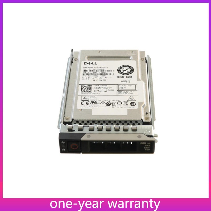 NEW 0WFGTH WFGTH DELL KPM5XVUG960G 960GB 2.5" SAS 12G MU SSD Solid State Drive