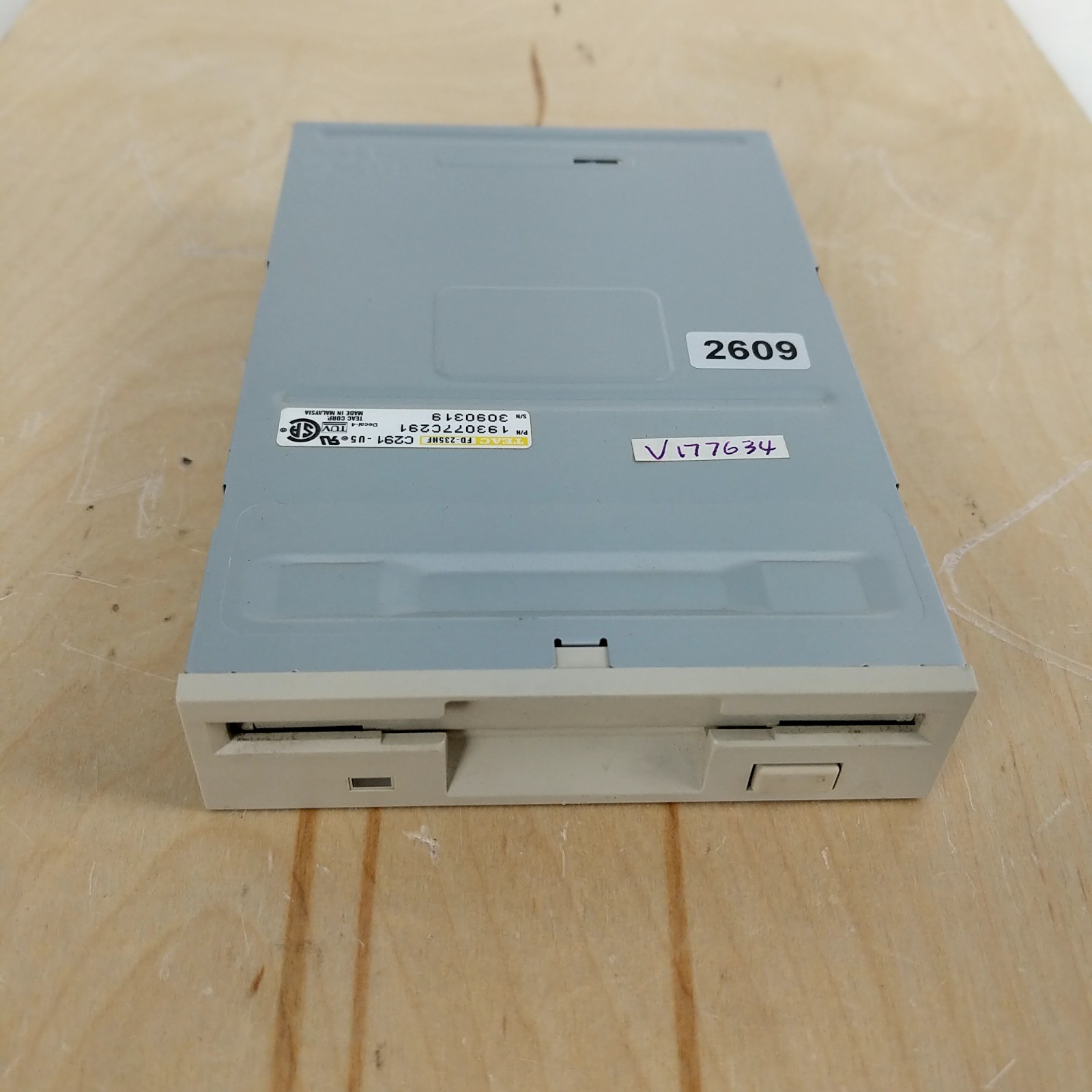 TEAC FD-235HF Floppy Disk Drive 3.5" FDD C291-U5 Untested