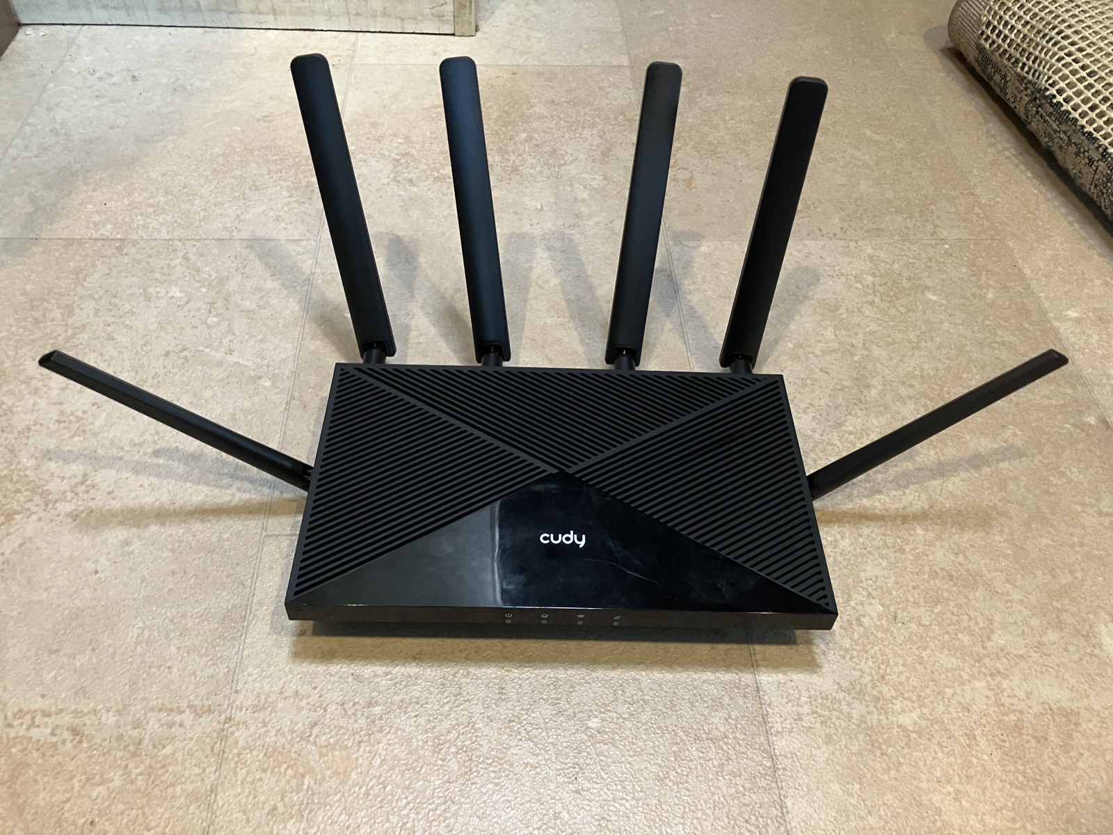Cudy 4G LTE-A Pro WiFi 6 Router AX1800 Dual Band Cat 18 Modem Model LT18