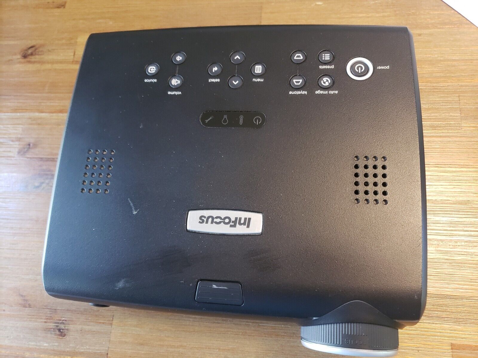 InFocus IN35W W360 WXGA 2500 Lumens DVI VGA S-Video DLP Projector