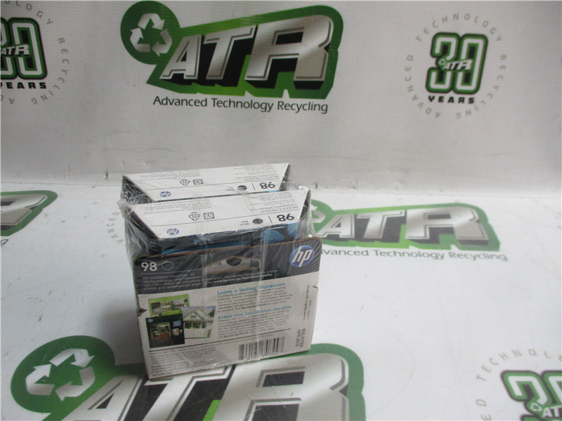 HP 98 C9364WN Black Ink Cartridges New Factory Sealed Exp Apr 2019 Lot of Four