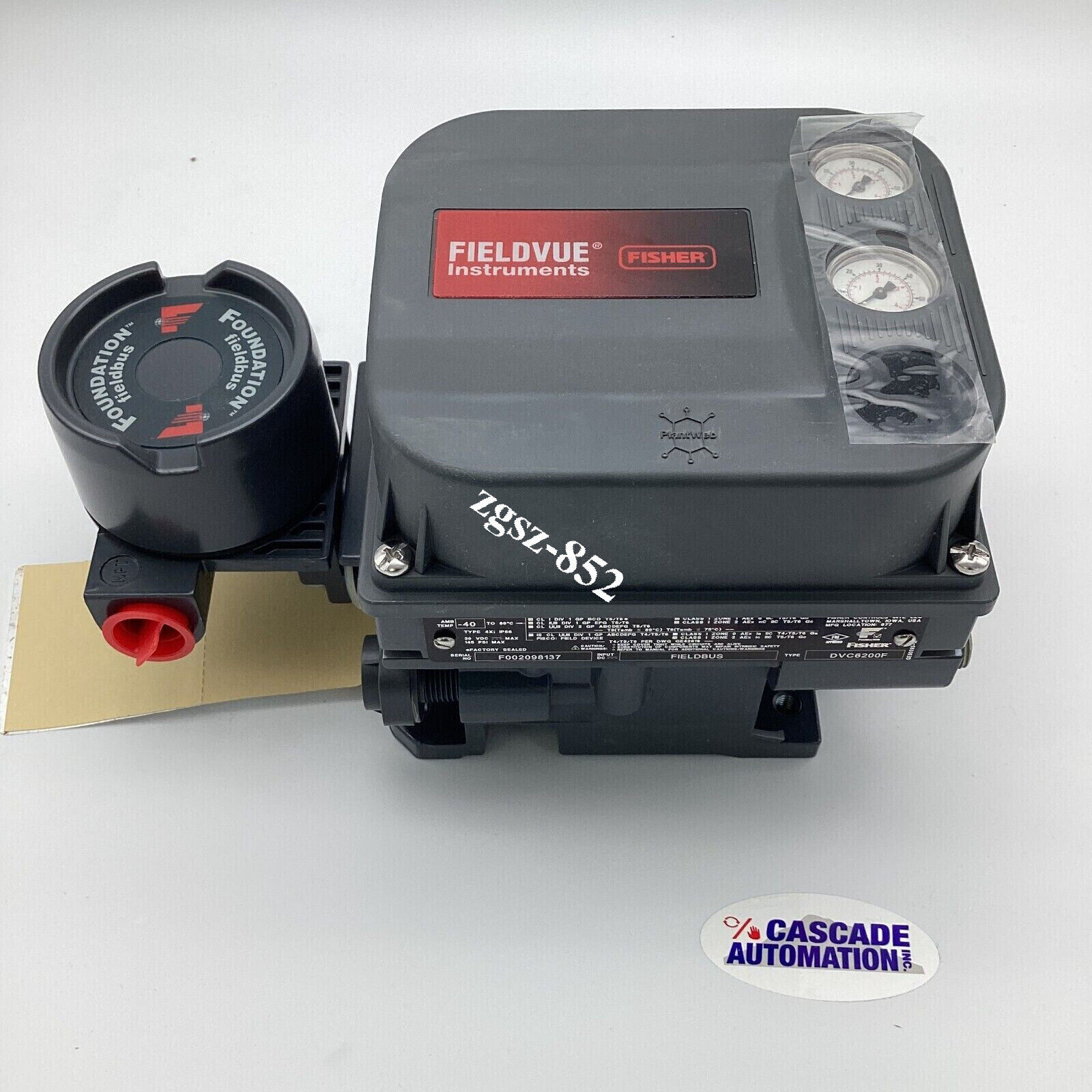 DVC6200F Fisher DVC6200F Valve Positioner Brand new fast shipping FedEx or DHL