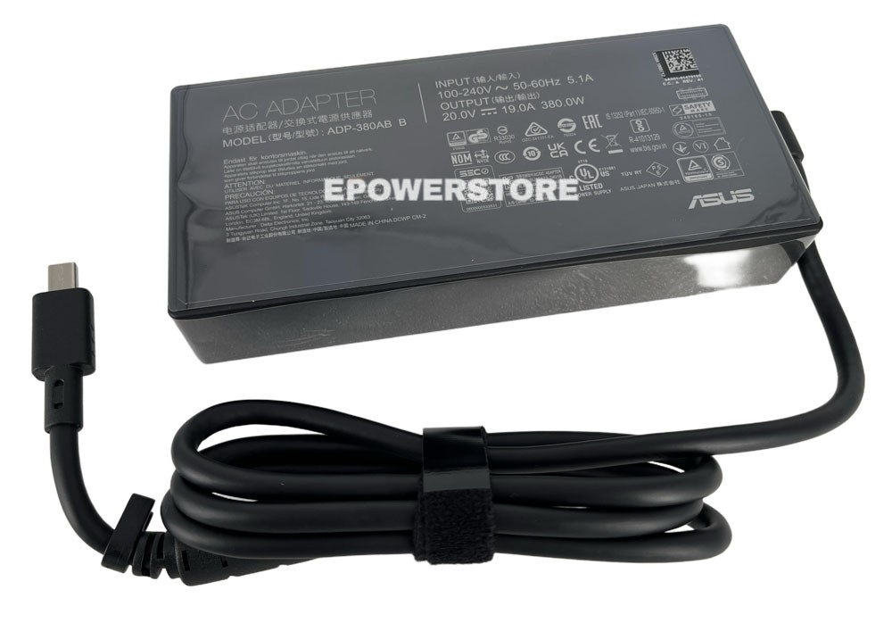 Genuine 380W AC Adapter Charger Asus ROG Strix Scar G635LX-RW091W G635LW-XS97