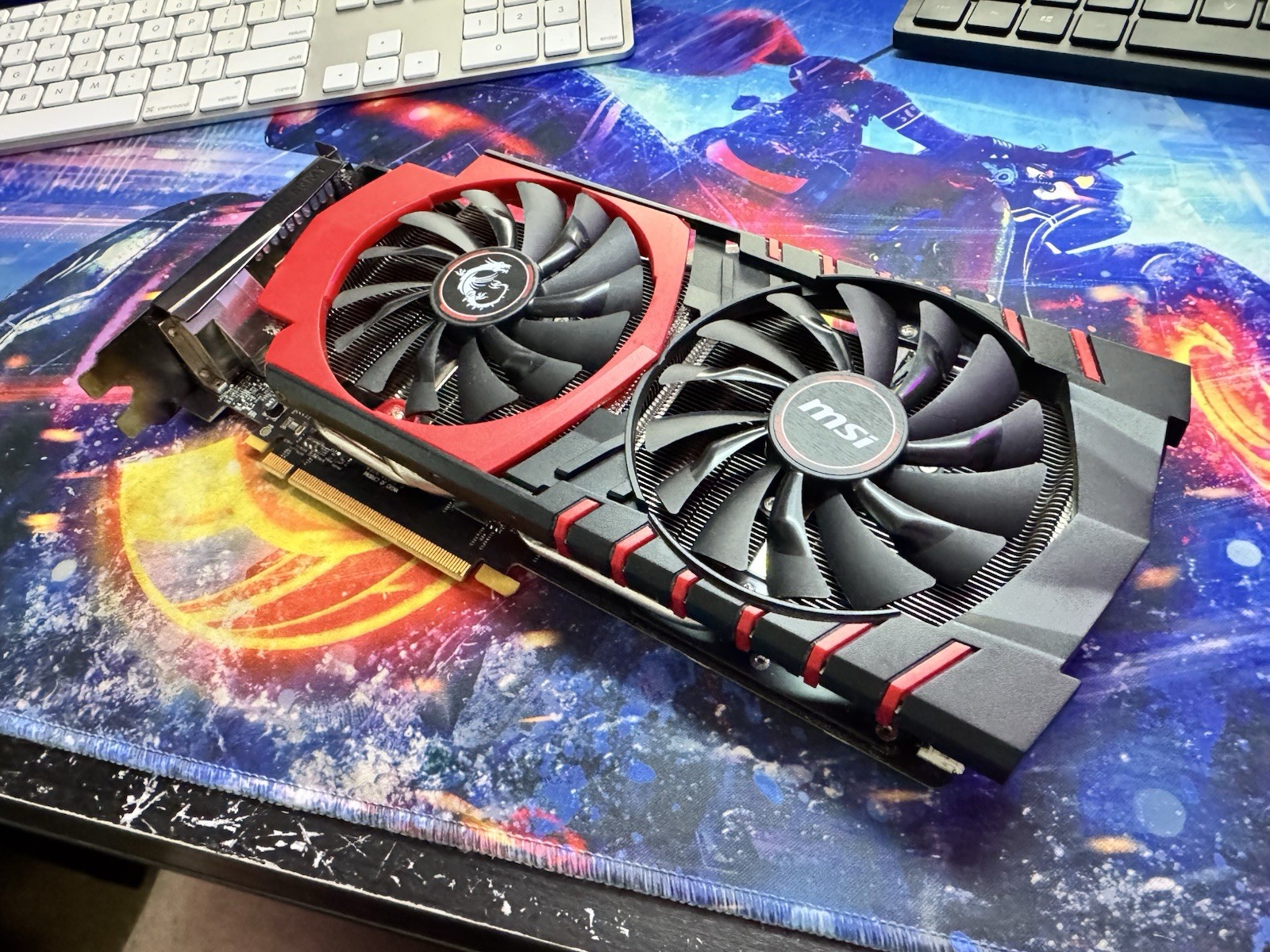 MSI Gaming GeForce GTX 970 4GB Graphics Card - For Parts / Liquid Damage