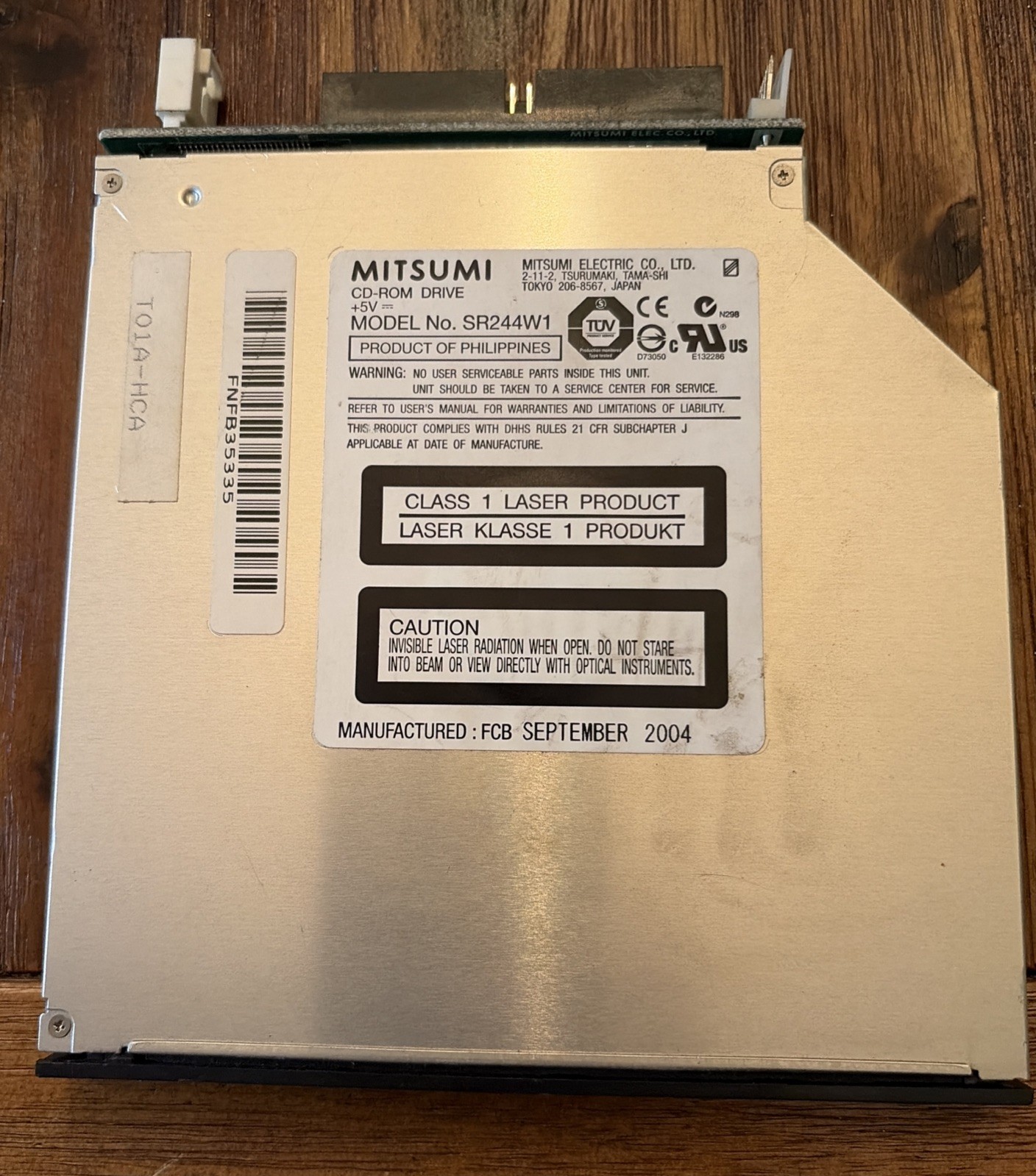 Mitsumi SR244W1 24x CD-ROM Drive IDE/ATAPI Vintage PC Server Optical Drive