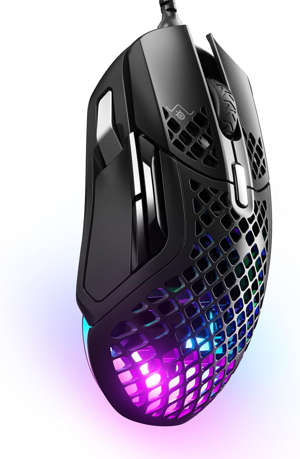 Steelseries Aerox 5 - Holey RGB Gaming Mouse - Ultra-Lightweight Water Resistant