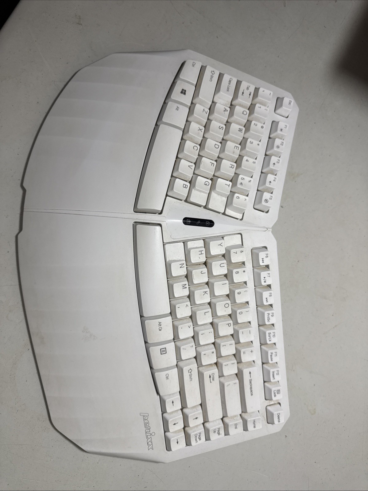 Perixx PERIBOARD-613W Wireless 2.4 & Bluetooth Ergonomic Compact Split Keyboard