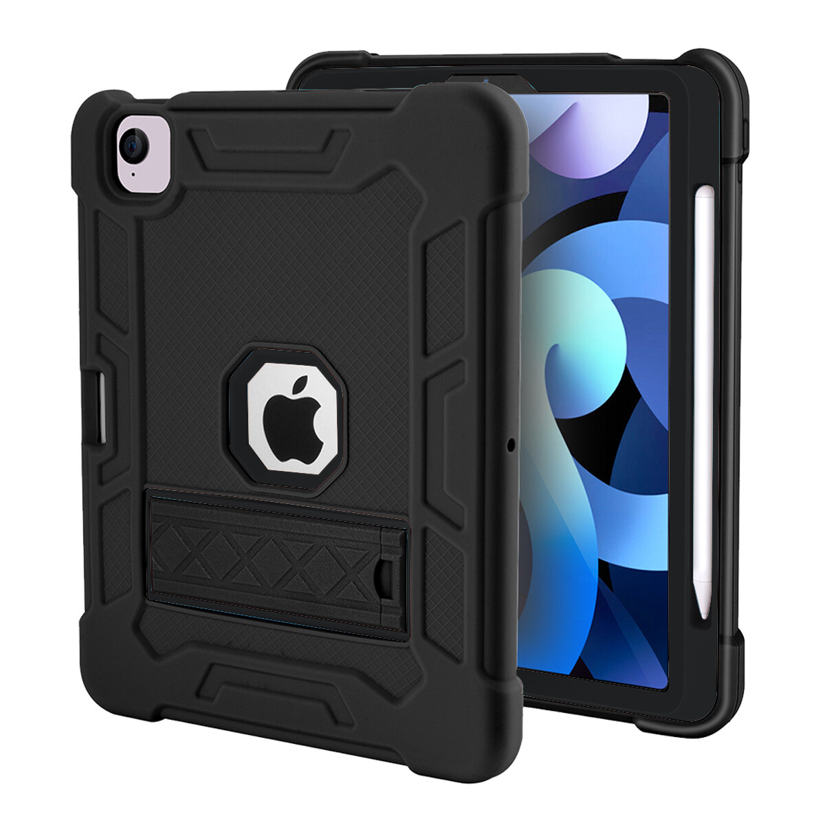 Military Shockproof Heavy Duty Stand Case Cover For iPad Air 5th/4th Generation