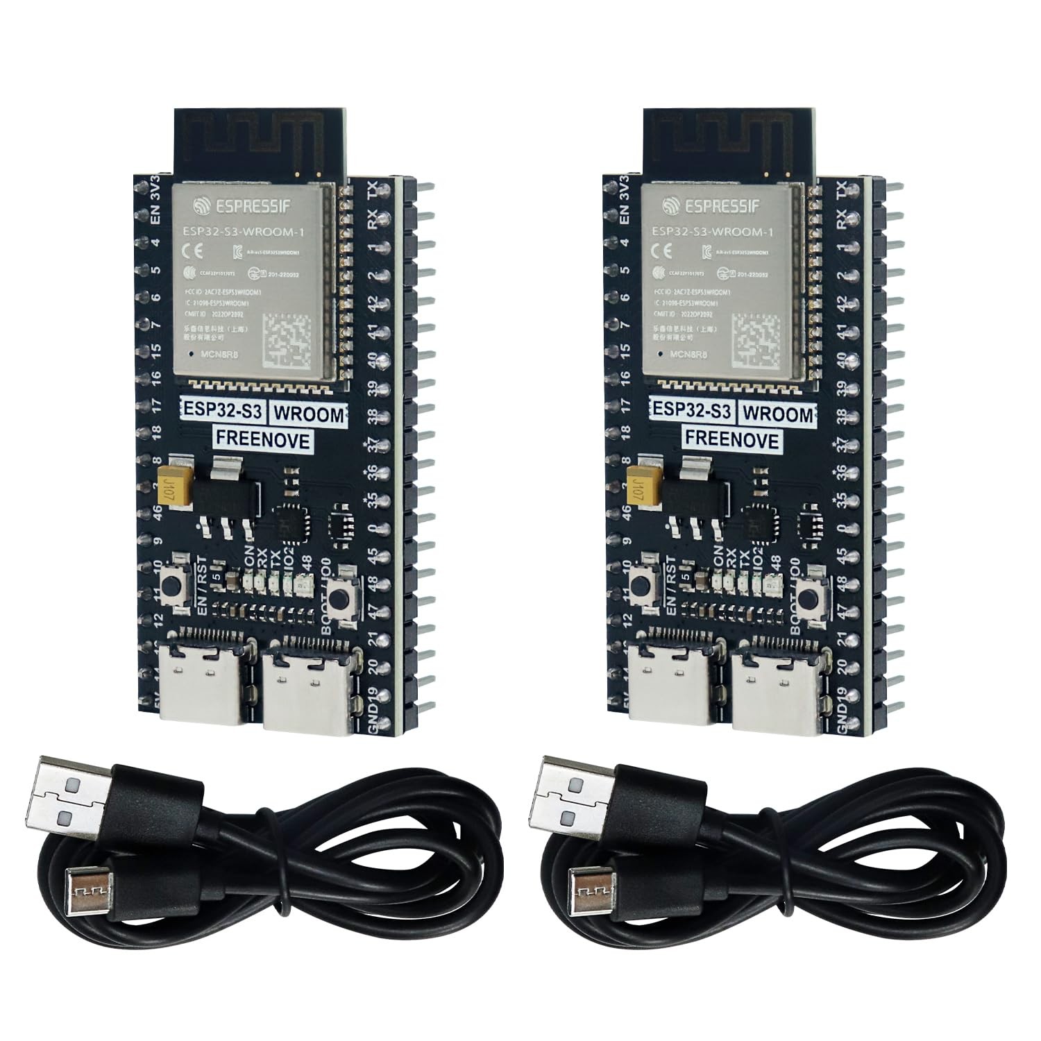 2 PCS ESP32S3 Board Lite DualCore 32Bit 240 MHz Microcontroller Wireless
