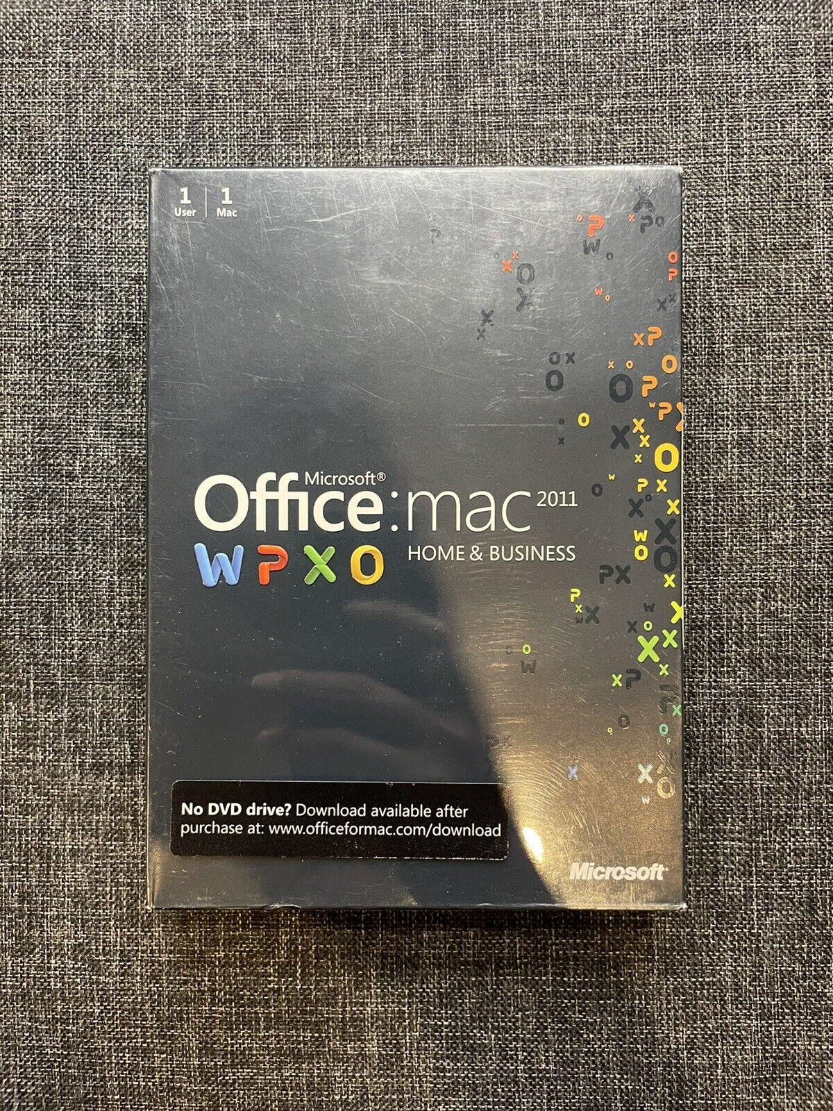 Microsoft Office Mac Home & Business 2011 DVD Brand New Sealed