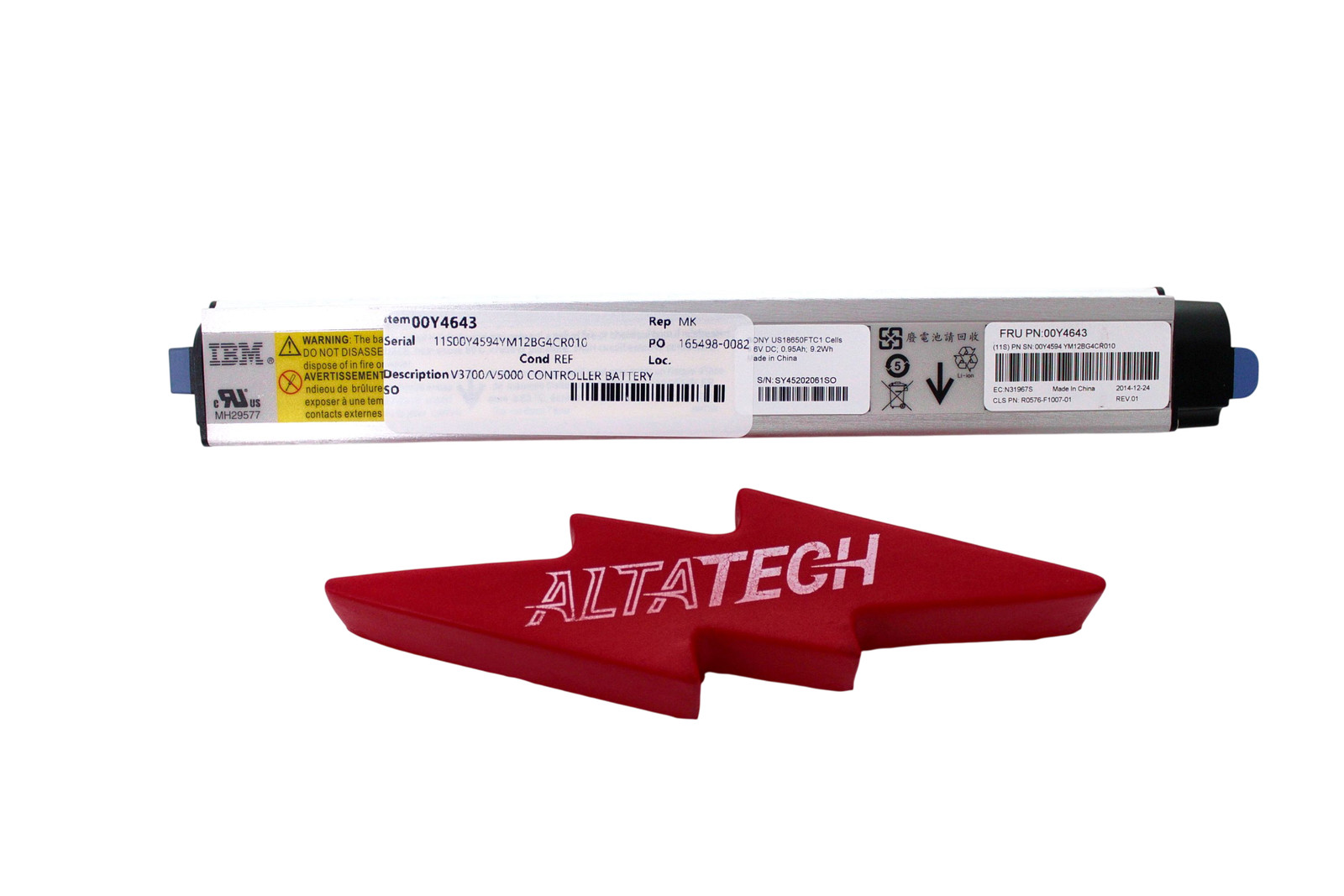 NEW IBM 00Y4643 V3700/V5000 Controller Battery