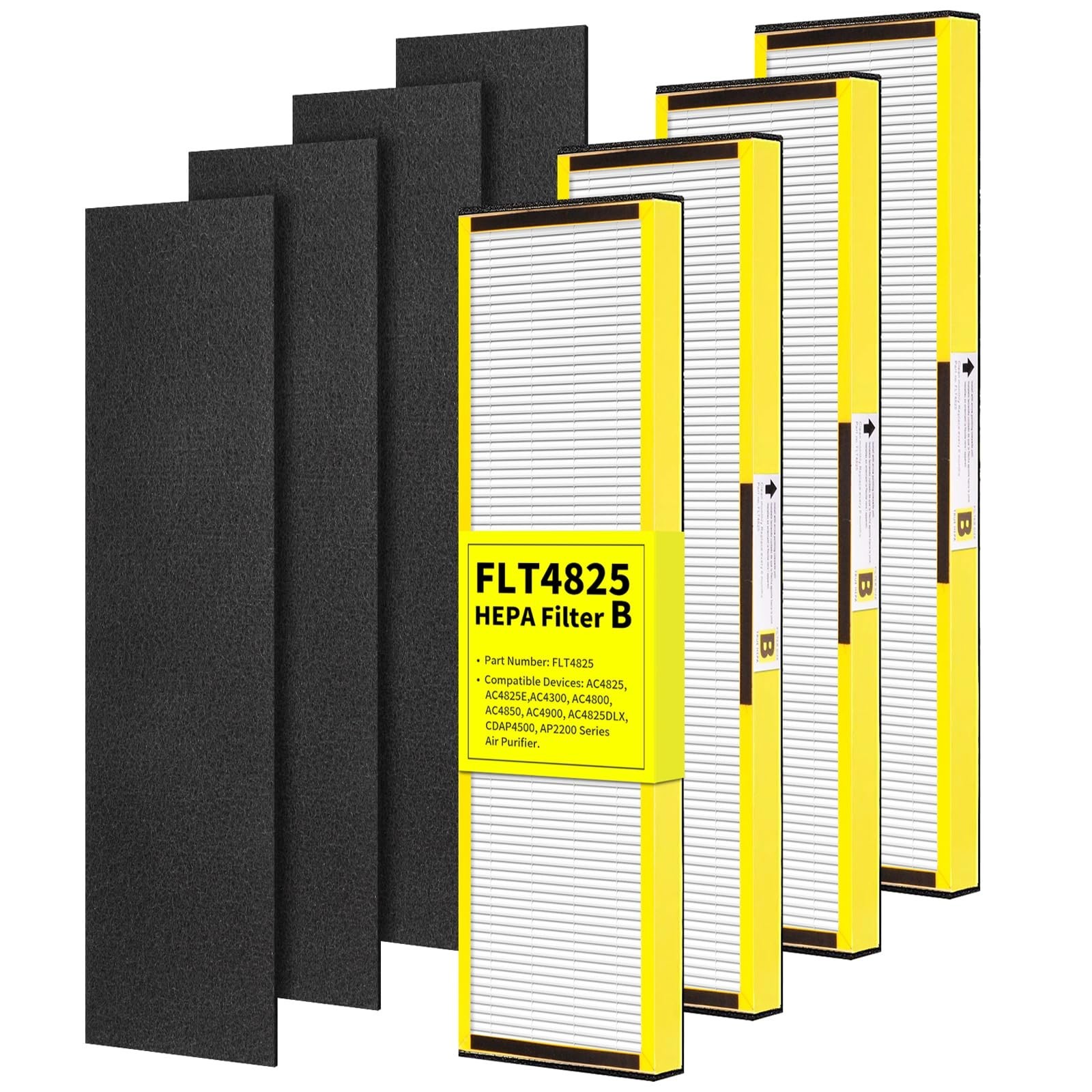 AC4825 Filter B Replacement for Germ-Guardian Air Purifier | Compatible with ...