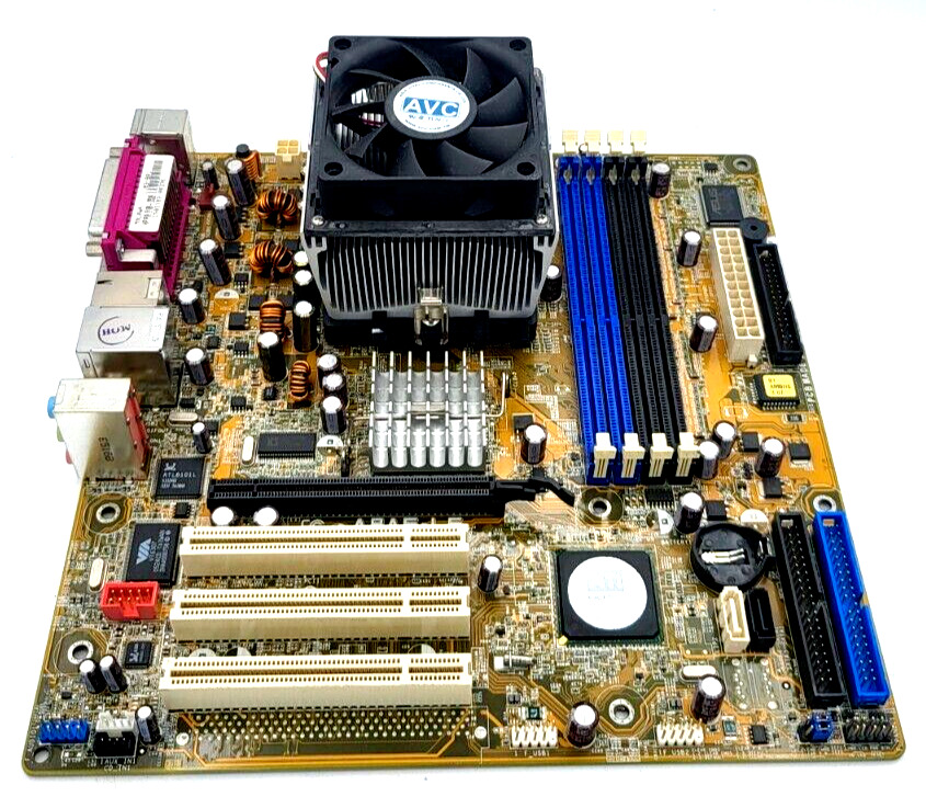 HP 5188-2526 ASUS A8AE-LE MOTHERBOARD + 2.4 GHz AMD CPU ADA3800DAA4BW + H/S/FAN