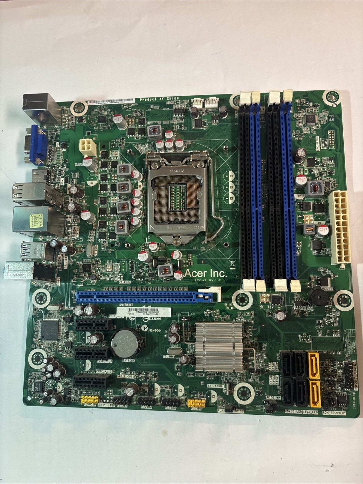 Acer IPISB-VR LGA1155 H67 Chipset Main System Motherboard @MB321