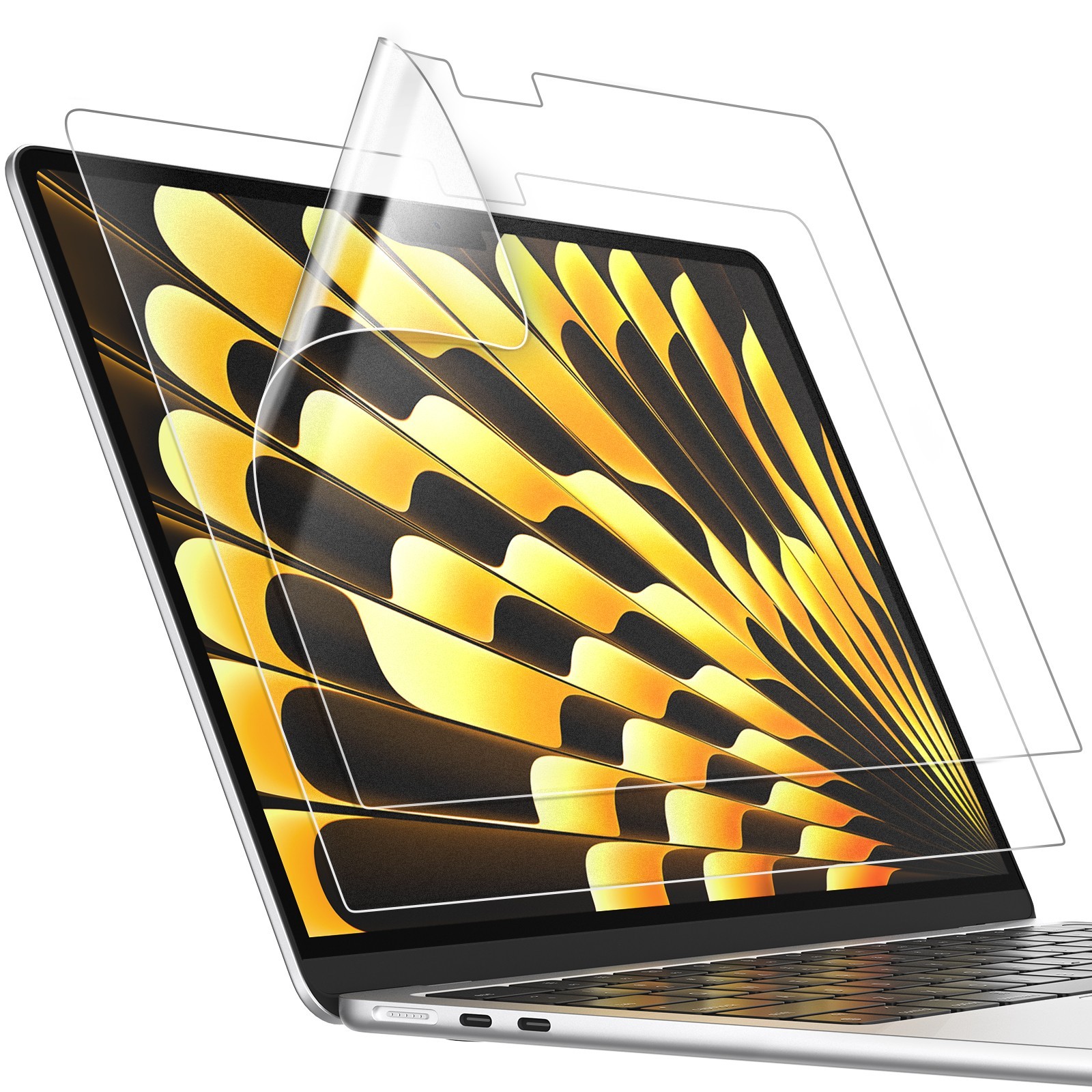 PET MatteScreen Protector for MacBook Air 15-Inch (M2-M5, 2023-2026), 2-Pack