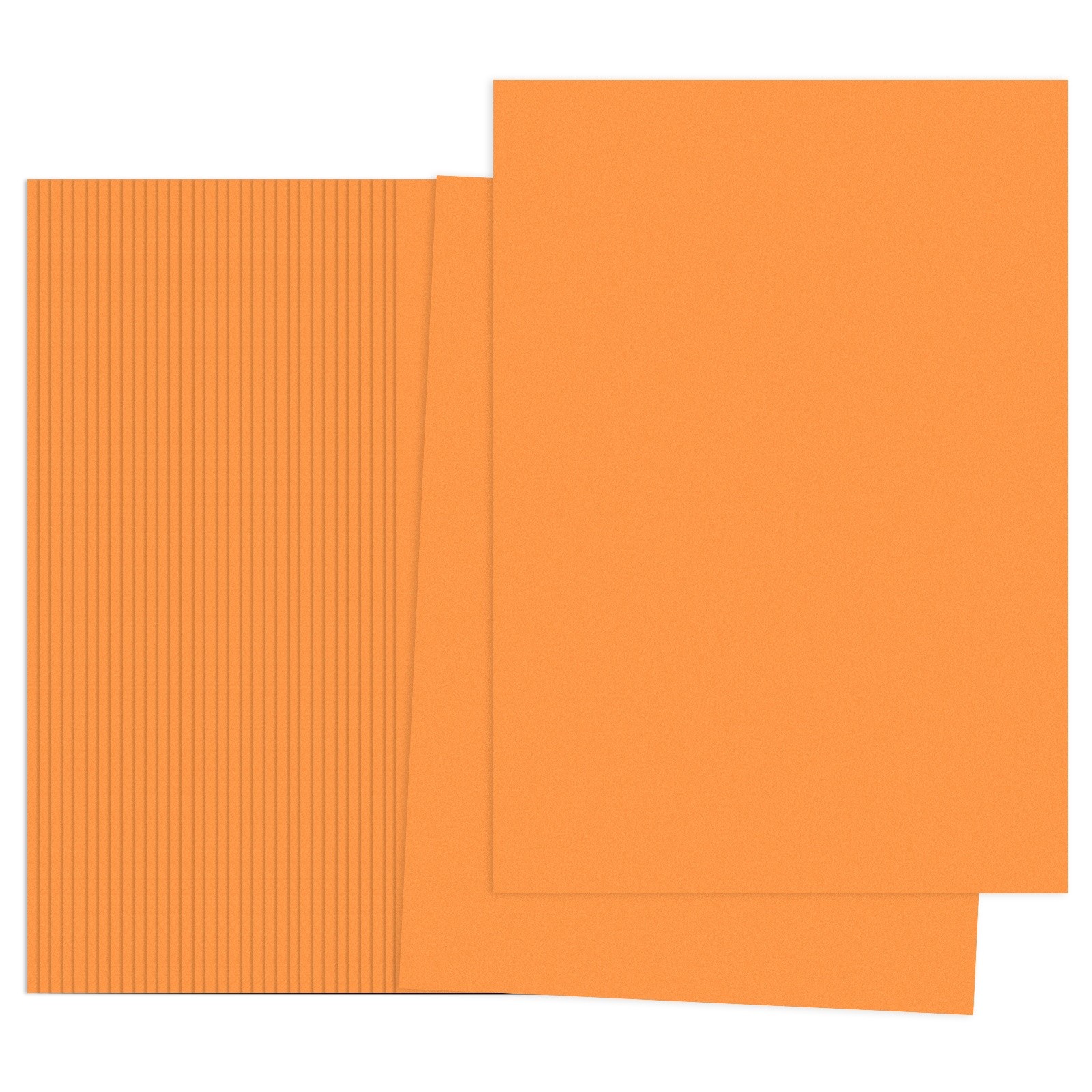 Orange Red Color Copy Paper, 100 Sheets 11.7x8.3" A4 70gsm