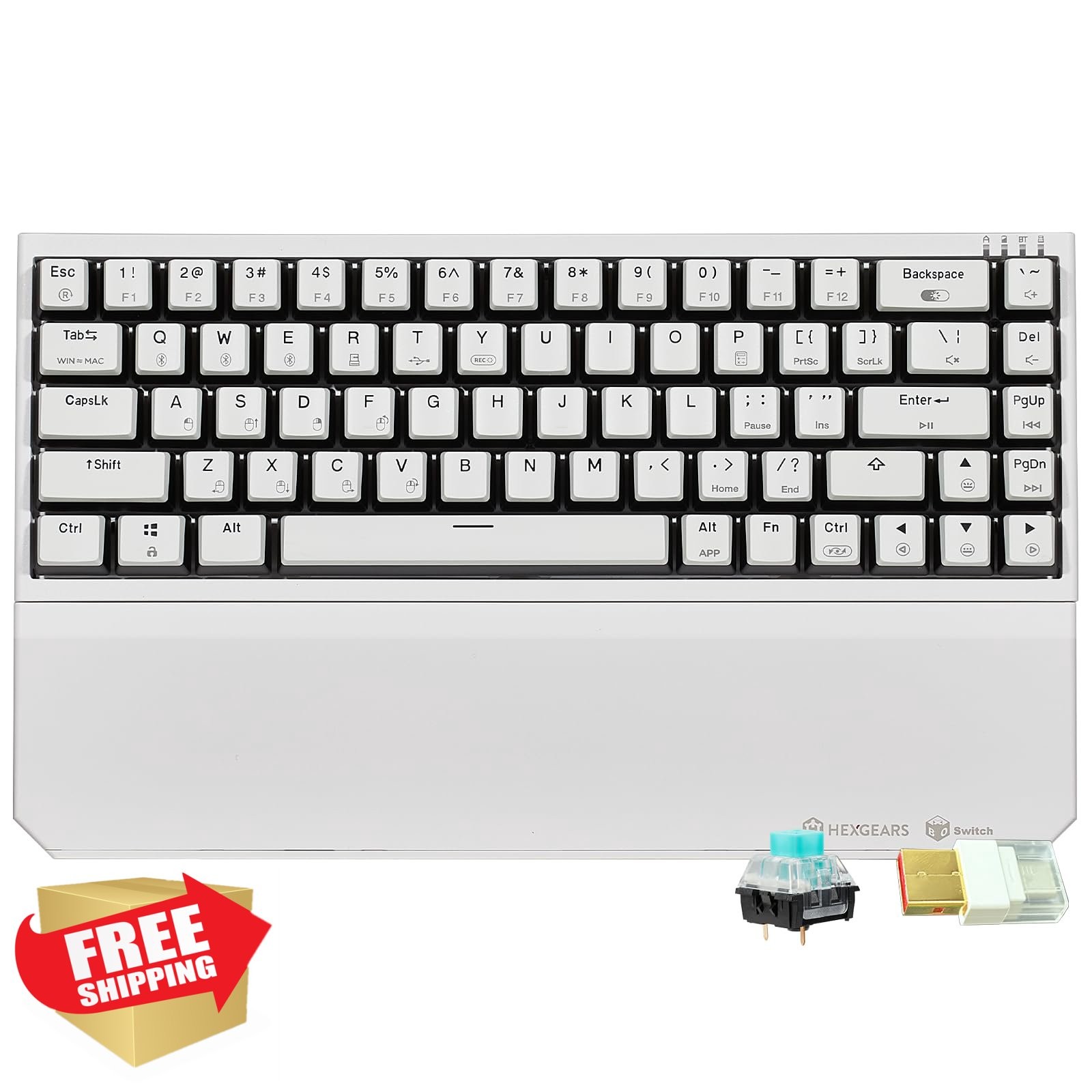 Hexgears X1 Pro Keyboard White Clicky